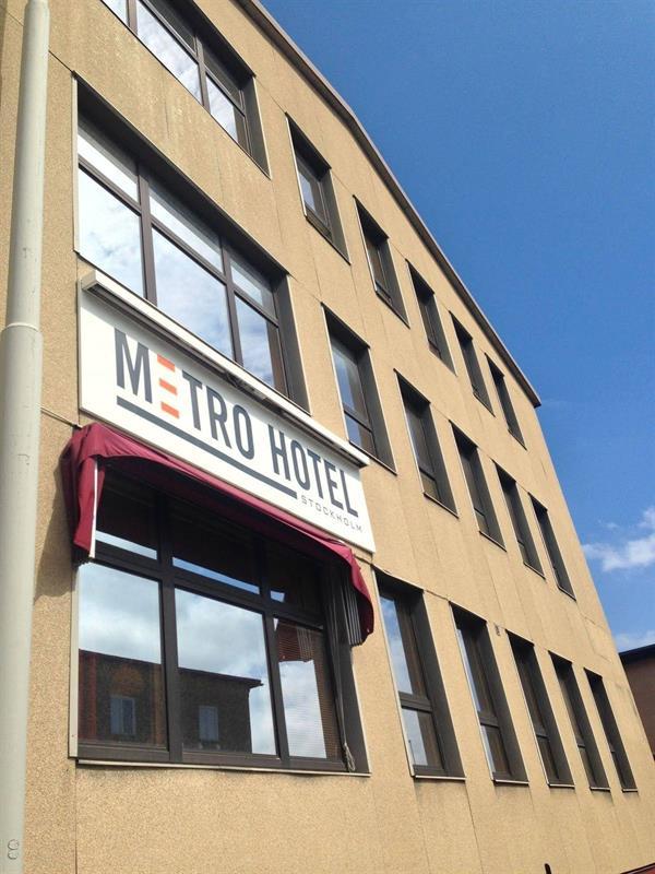 Metro Hotel Stockholm Exterior foto